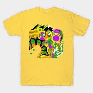 huichol alien ecopop T-Shirt